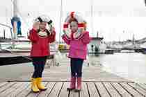 NYH Young Children On Pontoons Wider