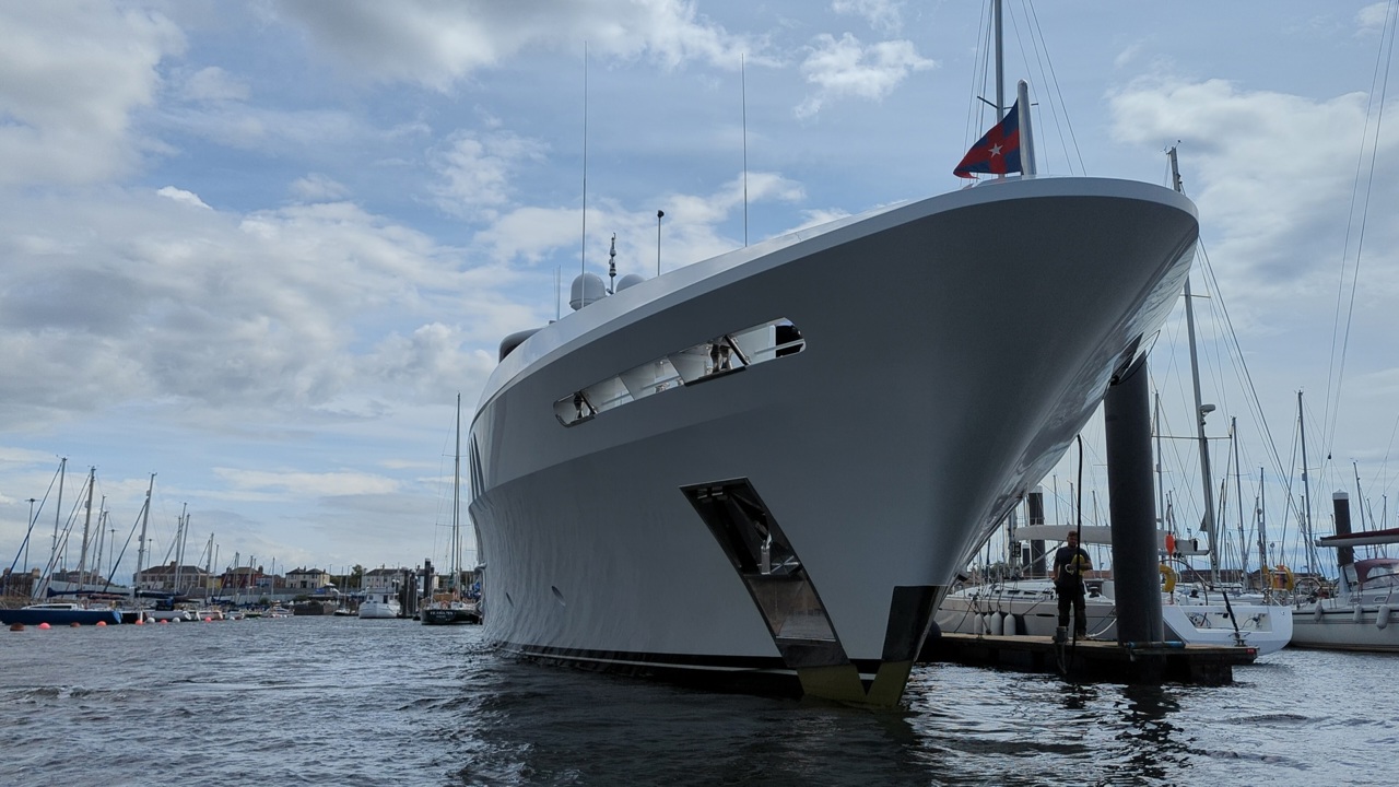 Superyacht Reef Chief visits Troon | News
