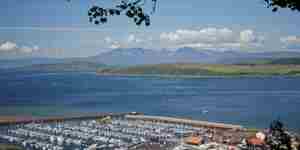 Largs Yacht Haven Aerial 02