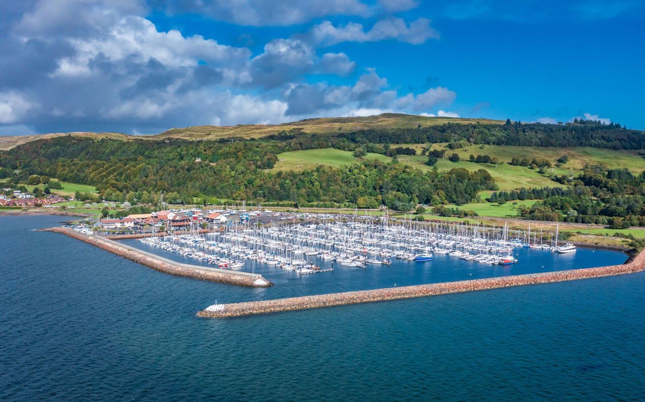 New Scotts terrace now open | News | Largs Yacht Haven
