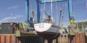 Largs Boatyard Lift