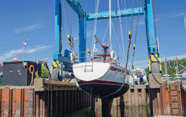 Largs Boatyard Lift