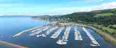 Largs Yacht Haven Aerial 01