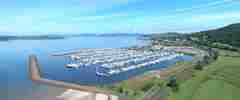 Largs Yacht Haven Aerial 07
