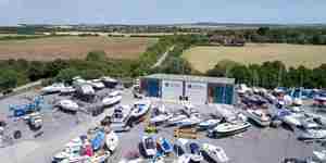 Fambridge Boatyard Shed Aerial
