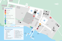 Yacht Haven Quay Marina Map_image