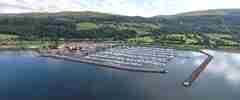 Largs Yacht Haven Aerial 04