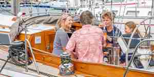 Lymington Family Onboard Yacht