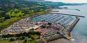 Largs Yacht Haven Aerial 08