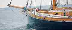 Lymington Bow Of Classic Yacht