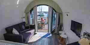 Haven Pods Pod 1 External View From Inside