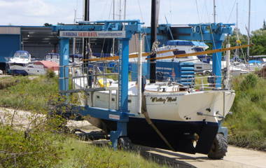 Fambridge Slipway Yacht Lift