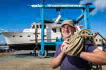 Largs Boatyard Helpful Staff