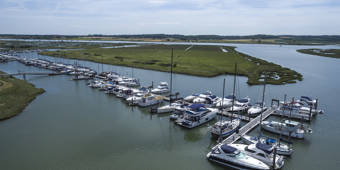 Fambridge Aerial Showing Stow Creek