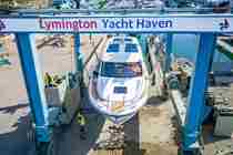 Lymington Aerial Hoist Motorboat