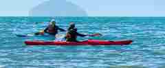 Sea Kayaks At Ailsa Craig