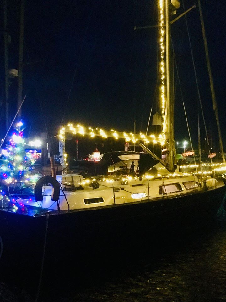 Christmas Lights Competition Festive Boats