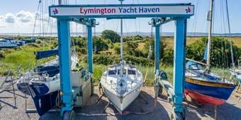 Lymington Yacht Ashore Storage