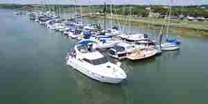 Fambridge Aerial Motorboat Berthing